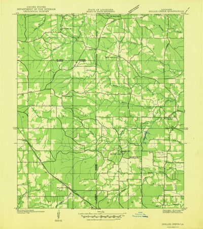 Hollis Creek, LA (1938, 31680-Scale) Preview 1