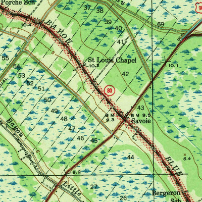 Houma, LA (1941, 62500-Scale) Preview 3