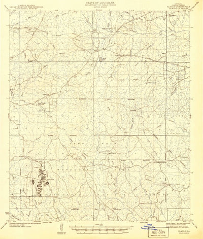 Slagle, LA (1941, 62500-Scale) Preview 1