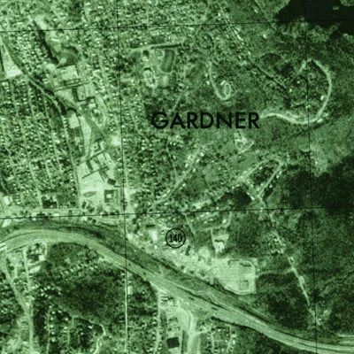 Gardner, MA (1975, 25000-Scale) Preview 3