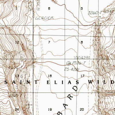 AK-MT ST ELIAS A4: Authoritative US Topos 1985
