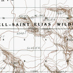 AK-BERING GLACIER C2: Authoritative US Topos 1985