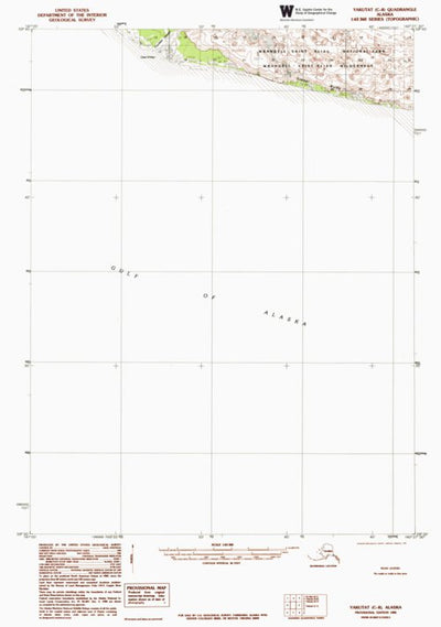 AK-YAKUTAT C8: Authoritative US Topos 1985