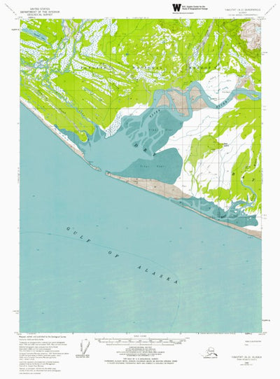 AK-YAKUTAT A2: Authoritative US Topos 1959