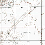 AK-BERING GLACIER B7: Authoritative US Topos 1985