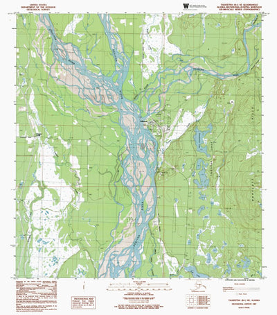 AK-TALKEETNA B1 SE: Authoritative US Topos 1987