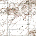 AK-BERING GLACIER C8: Authoritative US Topos 1985