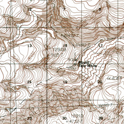 AK-BERING GLACIER C8: Authoritative US Topos 1985