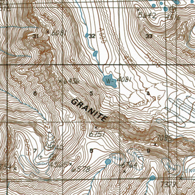 AK-BERING GLACIER D5: Authoritative US Topos 1984
