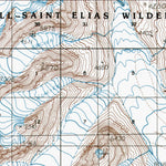 AK-BERING GLACIER D3: Authoritative US Topos 1984