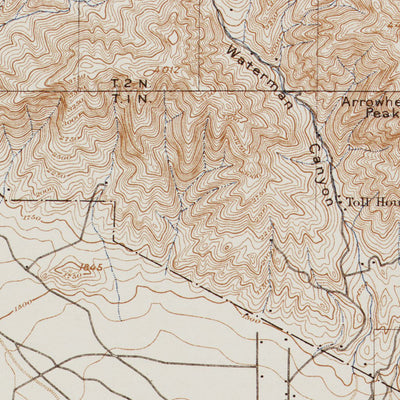 CA-SAN BERNARDINO: Authoritative US Topos Historic 1901