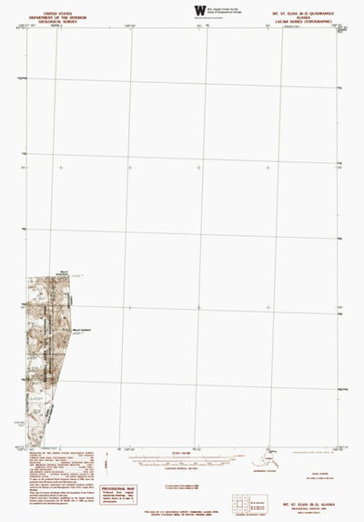 AK-MT ST ELIAS B3: Authoritative US Topos 1985