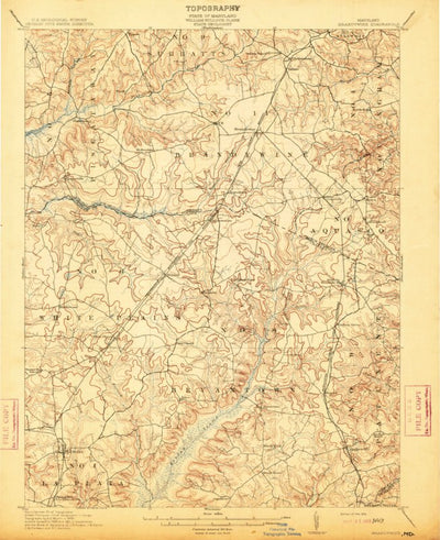 Brandywine, MD (1913, 62500-Scale) Preview 1