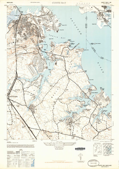 Curtis Bay, MD (1946, 24000-Scale) Preview 1