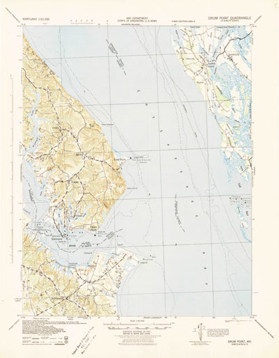 Drum Point, MD (1942, 62500-Scale) Preview 1