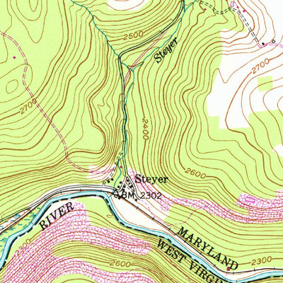 Gorman, MD-WV (1949, 24000-Scale) Preview 2