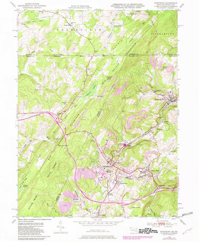 Frostburg, MD-PA (1949, 24000-Scale) Preview 1