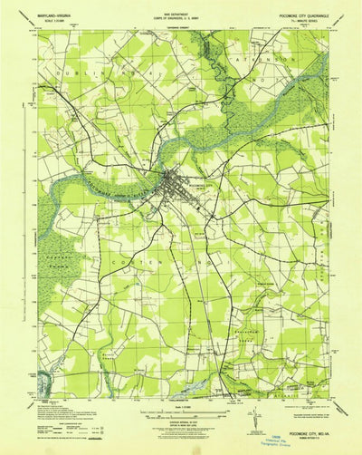 Pocomoke City, MD-VA (1943, 31680-Scale) Preview 1
