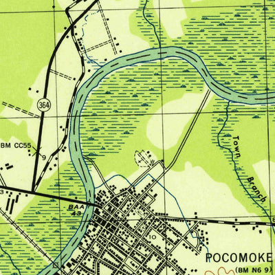 Pocomoke City, MD-VA (1943, 31680-Scale) Preview 3