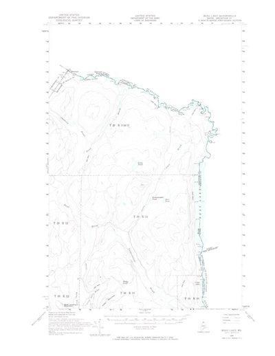Beau Lake, ME (1955, 62500-Scale) Preview 1