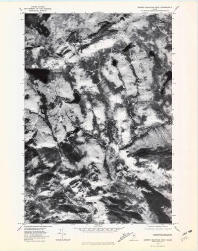 Barren Mountain West, ME (1977, 24000-Scale) Preview 1
