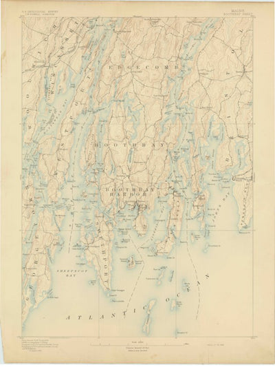 Boothbay, ME (1893, 62500-Scale) Preview 1