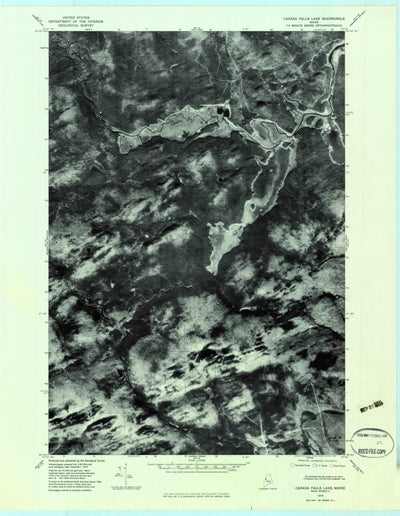 Canada Falls Lake, ME (1979, 24000-Scale) Preview 1