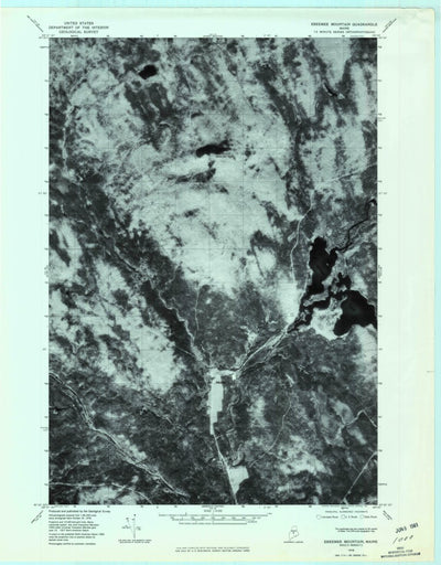 Ebeemee Mountain, ME (1978, 24000-Scale) Preview 1