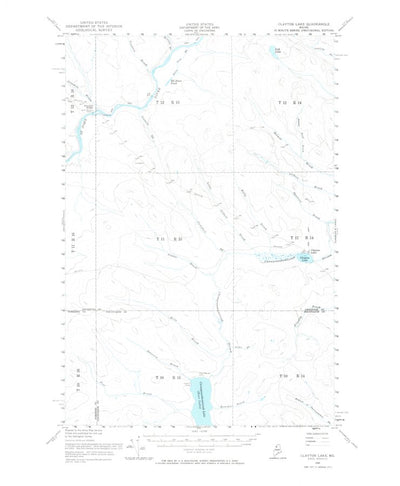 Clayton Lake, ME (1955, 62500-Scale) Preview 1