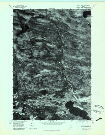 Heald Pond, ME (1977, 24000-Scale) Preview 1