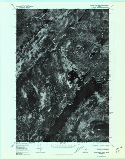 Indian Pond North, ME (1977, 24000-Scale) Preview 1