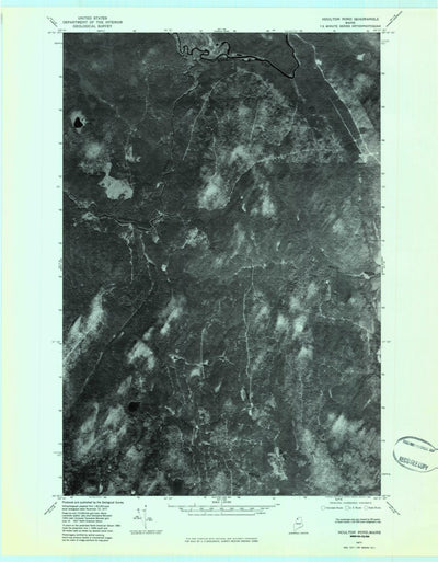 Houlton Pond, ME (1977, 24000-Scale) Preview 1
