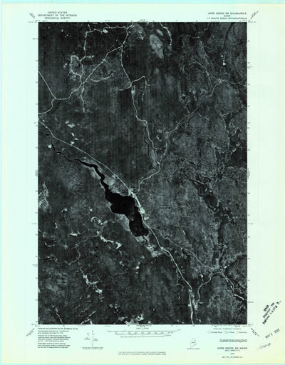 Saint Croix Lake, ME (1975, 24000-Scale) Preview 1