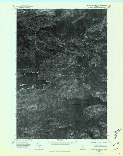 Millinocket Lake East, ME (1975, 24000-Scale) Preview 1