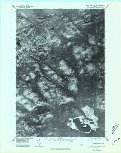 Mooseleuk Lake, ME (1975, 24000-Scale) Preview 1