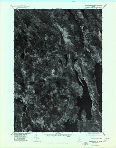 Belgrade Lakes, ME (1975, 24000-Scale) Preview 1