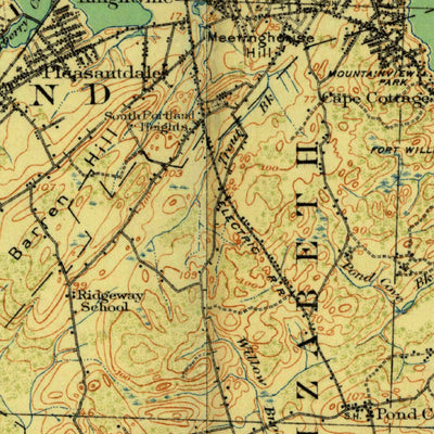Portland And Vicinity, ME (1918, 62500-Scale) Preview 2