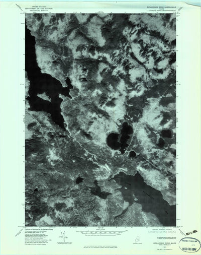 Richardson Pond, ME (1977, 24000-Scale) Preview 1