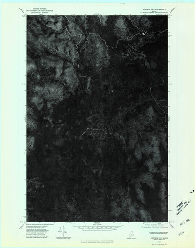 Mcclusky Lake, ME (1975, 24000-Scale) Preview 1