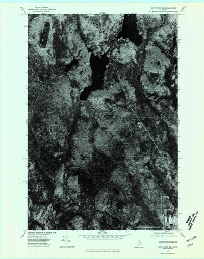 Shin Pond, ME (1975, 24000-Scale) Preview 1