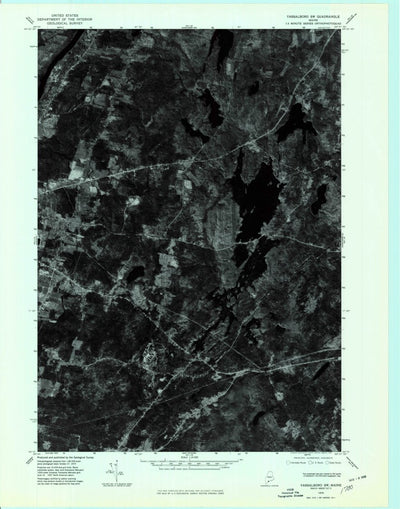 Togus Pond, ME (1975, 24000-Scale) Preview 1