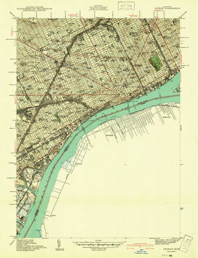 Detroit, MI (1940, 24000-Scale) Preview 1
