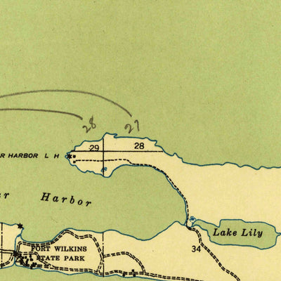 Fort Wilkins, MI (1940, 31680-Scale) Preview 3
