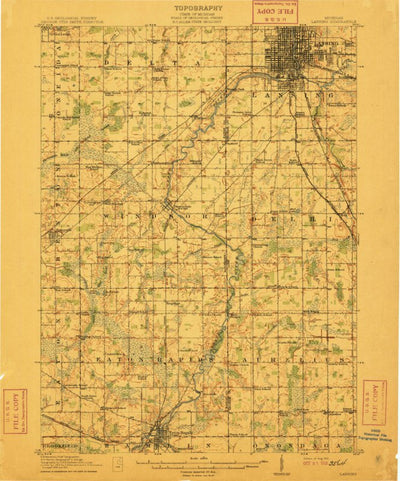 Lansing, MI (1912, 62500-Scale) Preview 1