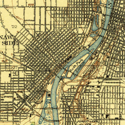Saginaw, MI (1919, 62500-Scale) Preview 3