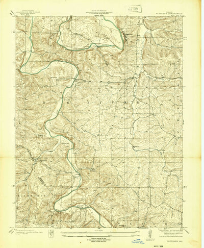 Fletcher, MO (1938, 24000-Scale) Preview 1