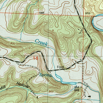 Nichols Knob, MO (2004, 24000-Scale) Preview 3