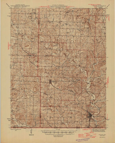 Thayer, MO (1946, 62500-Scale) Preview 1