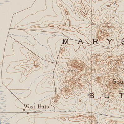 CA-MARYSVILLE: Authoritative US Topos Historic 1895