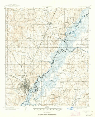 Jackson, MS (1905, 62500-Scale) Preview 1
